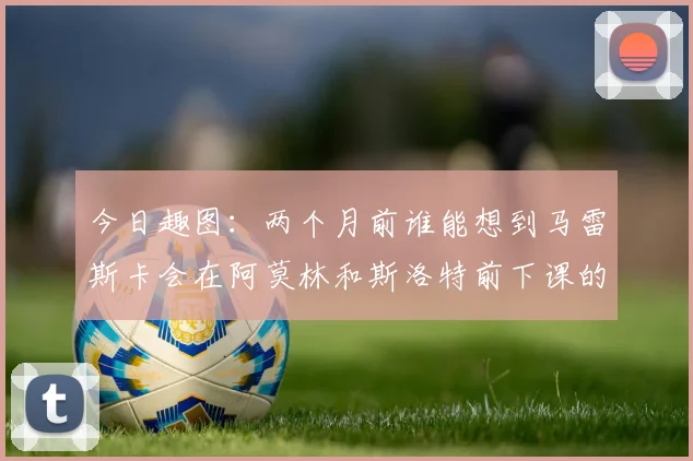 今日趣图:两个月前谁能想到马雷斯卡会在阿莫林和斯洛特前下课的戏剧性转折